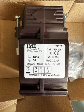(TA32750C100) Трансформатор тока TA327

Номинальный ток: 100/5 А
Измерительны. . фото 4