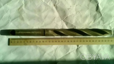 Сверло к/хв диаметр 25,0 мм по ГОСТ 12121-77Конический хвостовикМатериал Р6АМ5Дл. . фото 1