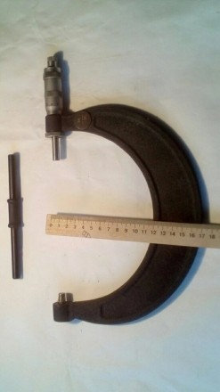Микрометр - инструмент для измерений с высокой точностью МК 150-175 цена деления. . фото 3