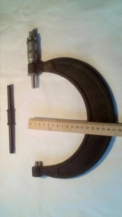 Микрометр - инструмент для измерений с высокой точностью МК 150-175 цена деления. . фото 6
