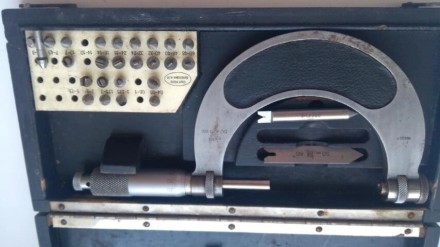 Микрометр резьбовой Carl Zeiss 50-75 (аналог МВМ 50-75 ) с вставками, возможна к. . фото 3