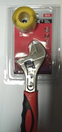 Ключ разводной MTX, 150 ммРазводной ключ предназначен для монтажа и демонтажа кр. . фото 4