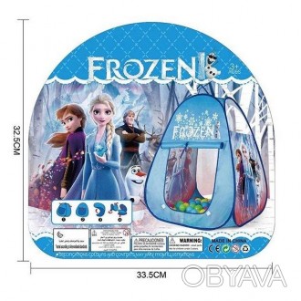 Палатка детская Frozen (Холодное сердце) арт. 888-031
Лёгкая, прочная игровая па. . фото 1
