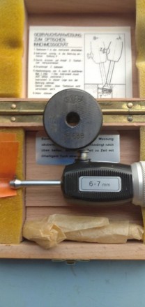 Нутромер микрометрический с оптическим принципом измерениядиапазон 6-7мм,  (точн. . фото 4