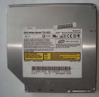 Оптический привод для ноута DVD-ROM/CD-RW IDE 12,7мм. . фото 5