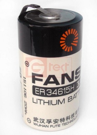 ER34615H-T литиевая батарейка с лепестками, производства компании FANSO, выполне. . фото 2