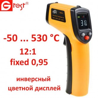 GM533 пирометр, бесконтактный инфракрасный термометр производства компании Benet. . фото 2