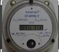  Возможна калибровка в УкрЦСМБытовой счетчик газа Новатор NOVATOR G1,6 РЛЕ-T с э. . фото 3