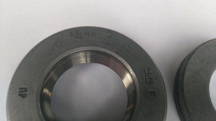 Калибр кольцо G11/4 комплект ПР-НЕТрубная цилиндрическая резьба 55° ГОСТ 6357 – . . фото 2