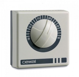 Комнатный термостат «Cewal RQ» — простейший электромеханический прибор с газонап. . фото 2