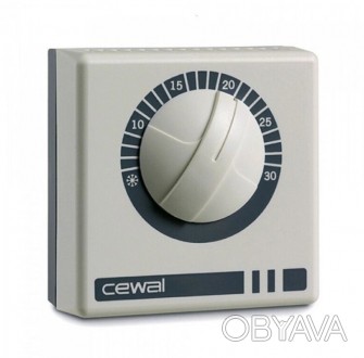 Комнатный термостат «Cewal RQ» — простейший электромеханический прибор с газонап. . фото 1