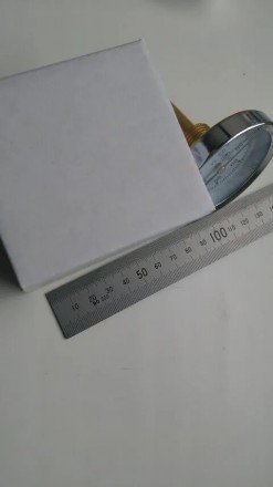 Термометр биметалический ТБ 0-150 град. СДлина капиляра 50 ммДиаметр корпуса 63 . . фото 5
