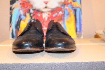 Оригинал. Высококачественные стильные кожаные брендовые туфли Ted Baker. Снаружи. . фото 4