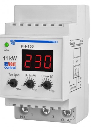 Реле напряжения РН-150 Volt Control предназначено для защиты бытовой техники (об. . фото 2