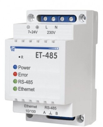 Преобразователь интерфейсов ЕТ 485ЕТ -485 является микропроцессорным устройством. . фото 2
