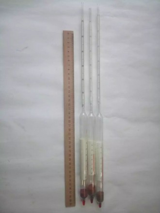 Ареометр АНТ-1 с термометром диапазон 650-710 кг/м3.Используются для определения. . фото 9