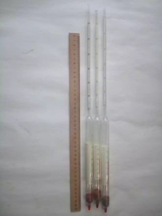 Ареометр АНТ-1 с термометром диапазон 650-710 кг/м3.Используются для определения. . фото 10