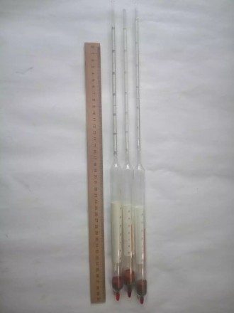 Ареометр АНТ-1 с термометром диапазон 650-710 кг/м3.Используются для определения. . фото 2