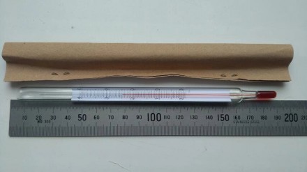 Термометр не содержит ртути. в наличии также Индикатор инкубаторный 0+40°СПримен. . фото 3