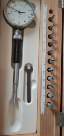 Нутромер цанговый повышенной точности 4,0-9,5 (Германия) Модель 3730.10  Количес. . фото 4