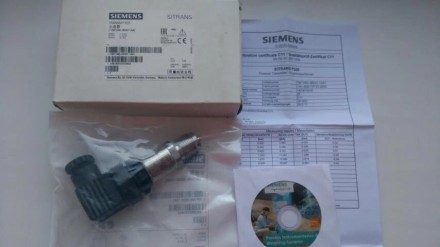 Преобразователь давления Siemens 2,5 барДиапазон измерения 0-2,5 бар (250 кПа - . . фото 2