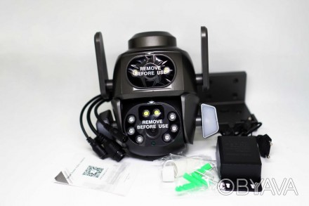 IP Wi-Fi камера Q821 2 незалежних об'єктива 2MPx+2MPx (CareCamPro)
IP WiFi. . фото 1