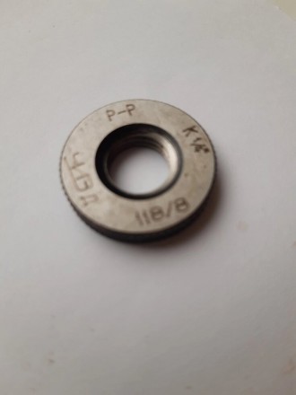 Калибр-кольцо К 1/4" Р-Р коническаяКалибр - это бесшкальный измерительный инстру. . фото 5