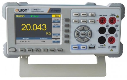 xDM3041 – профессиональный цифровой мультиметр OWON  c функциями статистической . . фото 7