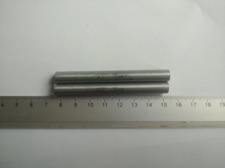 Мера длины 75 мм для микрометров МК калибровка УкрЦСМУстановочные меры длины  дл. . фото 6