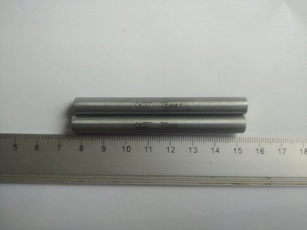 Мера длины 75 мм для микрометров МК калибровка УкрЦСМУстановочные меры длины  дл. . фото 4