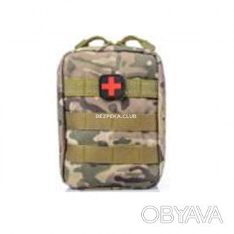 
Тактическая сумка для аптечки IFAK Bag 1M Multicam имеет систему Molle для креп. . фото 1