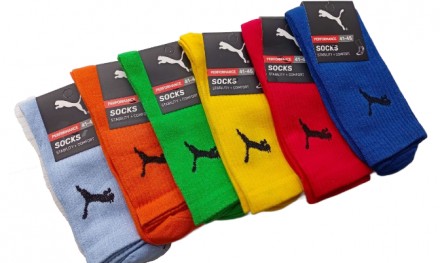 
Мужские спортивные высокие носки PUMA SOCKS - это отличный выбор для активных л. . фото 3