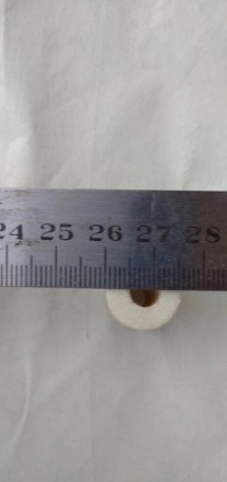 Головка шлифовальная,цилиндрическая с отверстием(шарошка абразивная) D16мм х H25. . фото 3