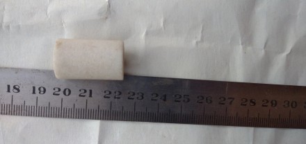 Головка шлифовальная,цилиндрическая с отверстием(шарошка абразивная) D16мм х H25. . фото 2