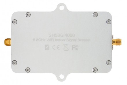 Усилитель сигнала 5.8GHz Sunhans SH58Gi4000P 4W
Комплектация:
Усилитель - 1 шт
Б. . фото 3