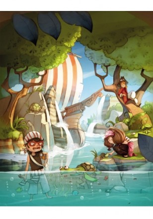 Барвисто оформлена, цікава книжка Банда піратів: Корабель-привид (у) 519002 - чу. . фото 5