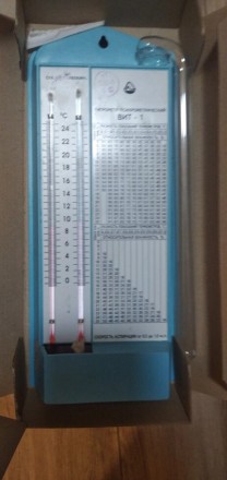 Гигрометр ВИТ-1 предназначен для измерения относительной влажности и температуры. . фото 6