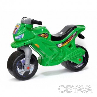 гр Каталка-толокар ""Ямаха"" 501 салатовий, зелений (мотоцикл велобіг) (1) ""ORI. . фото 1