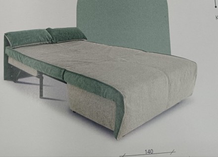 Диван-ліжко "Elegant" поєднує в собі сучасний дизайн і надійну констру. . фото 2