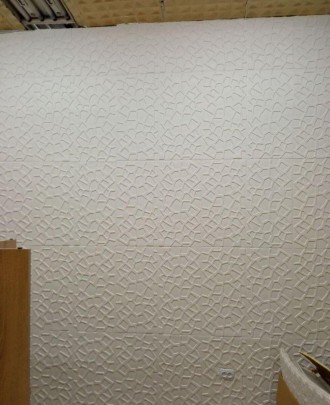Самоклеющаяся декоративная потолочно-стеновая 3D панель паутина 700x700x5мм - пр. . фото 6