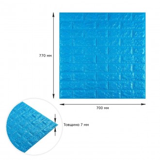 Самоклеящиеся 3D панели – декоративное покрытие для стен, выполненное из легкого. . фото 4