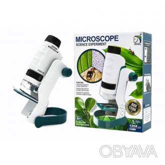Дитячий мікроскоп (SD223) для дослідів
Мікроскоп - оптична іграшка, яка стане чу. . фото 1