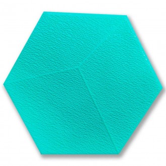 Декоративный самоклеящийся шестиугольник 3D голубой 200x230мм (1105)
Эксклюзивны. . фото 2