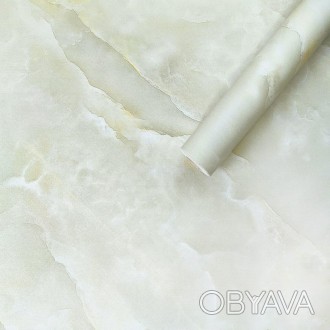 Самоклеющаяся пленка оливковый мрамор 0,45х10м 
Пленка на самоклейке идеально по. . фото 1