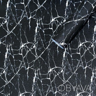 Самоклеющаяся пленка черный мрамор 0,45х10м 
Пленка на самоклейке идеально подхо. . фото 1