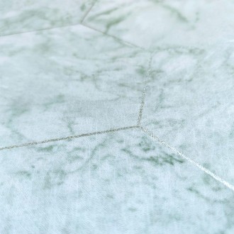 Самоклеющаяся пленка нефритовый мрамор серебрянные соты 0,45х10м 
Пленка на само. . фото 3