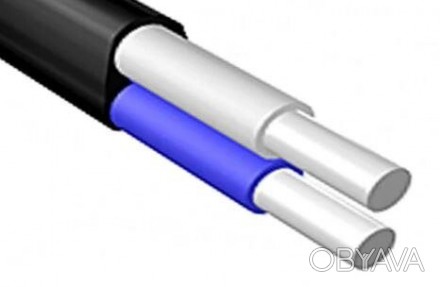 АВВГ-П 2х6 - это силовой плоский кабель - 2 на 6 мм2, с алюминиевой жилой, изоля. . фото 1