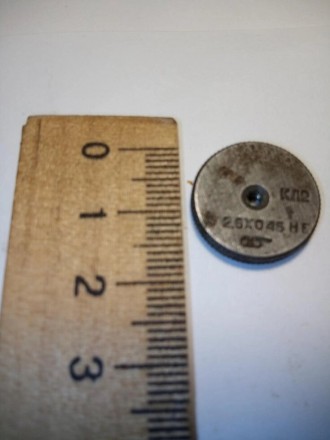 Калибр-кольцо М2.5х0.45 Непроход. Киев. фото 1