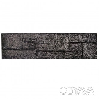 Самоклеящаяся 3D панель камень черный 1115х300х11мм (197)
Декоративные 3D панели. . фото 1