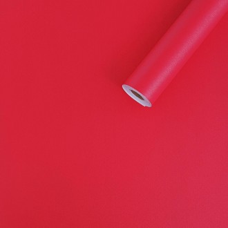 Самоклеющаяся пленка красная 0,45х10мх0,07мм 
Пленка на самоклейке идеально подх. . фото 2